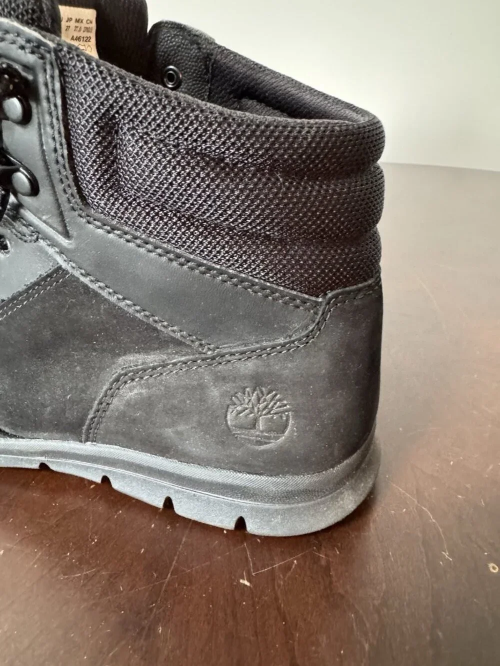 Timberland Graydon Hoverlite Boots Men’s Size 9 Black Leather Ankle Sneaker